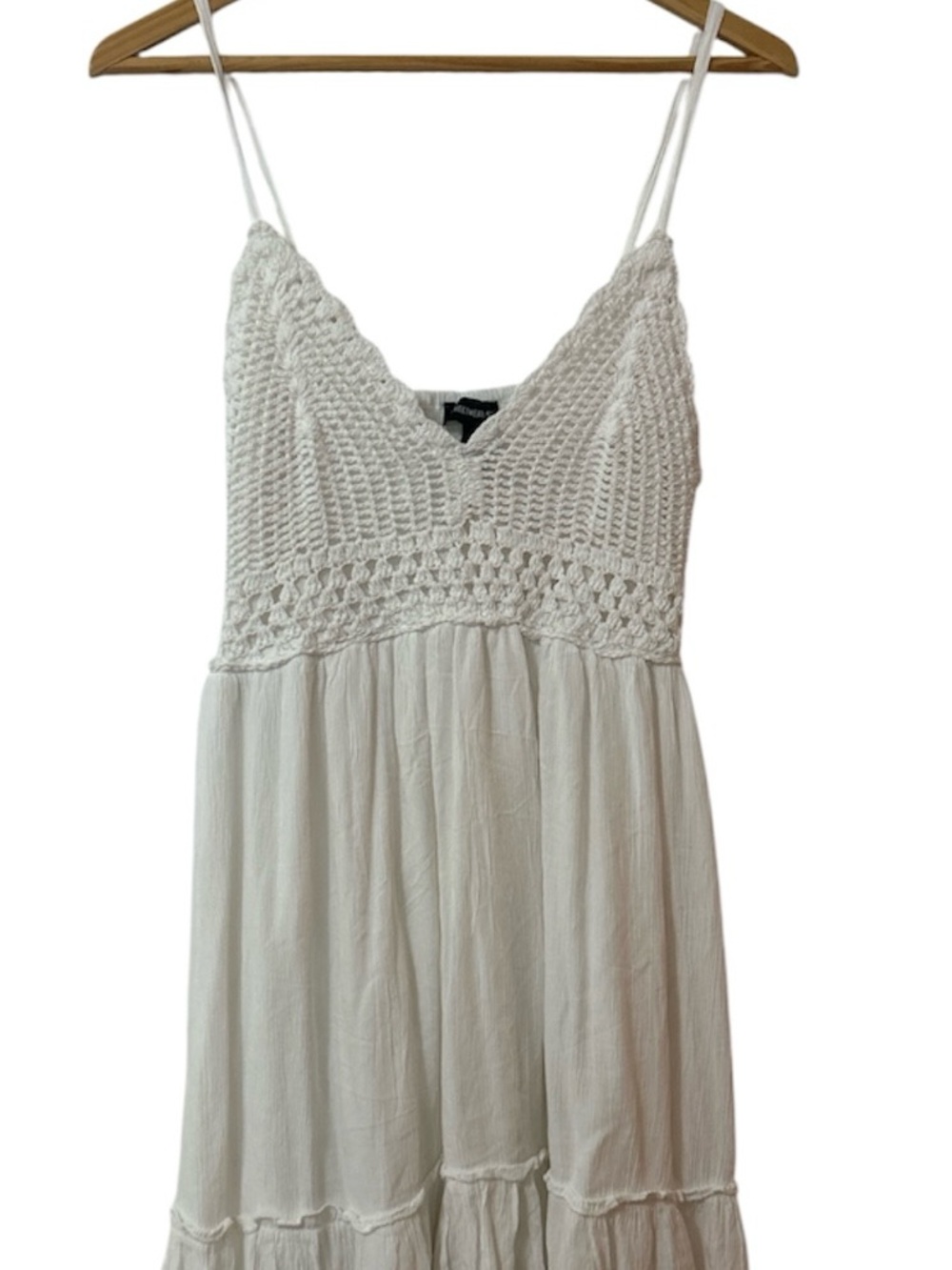 Streetwear Society Cream Textured Sundress